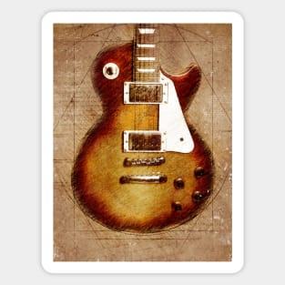 guitar music art #guitar #music Magnet